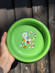 Platos de Gatos Enlozados