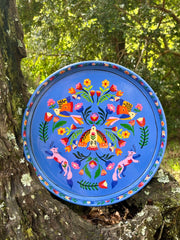 Bandejas redondas Colección Pepa Espinoza