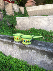 Lecheros Enlozados mango largo