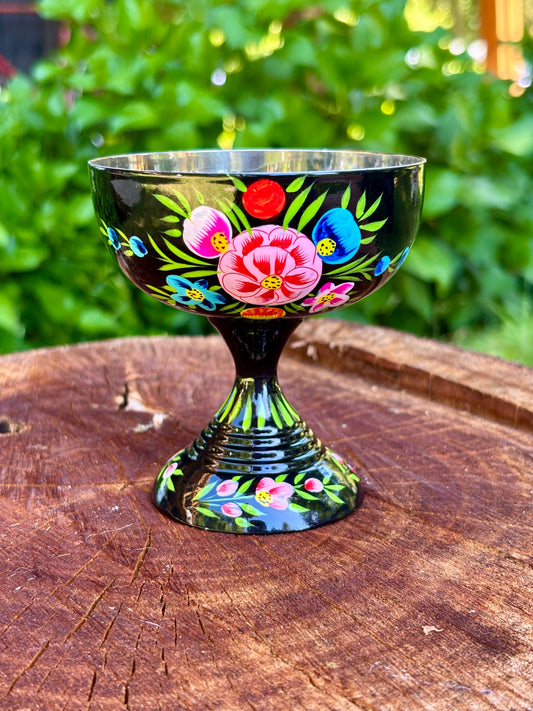 Copas de postre Colección Black and White