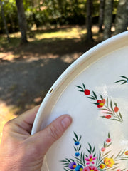 Bandeja Blanca Florcitas